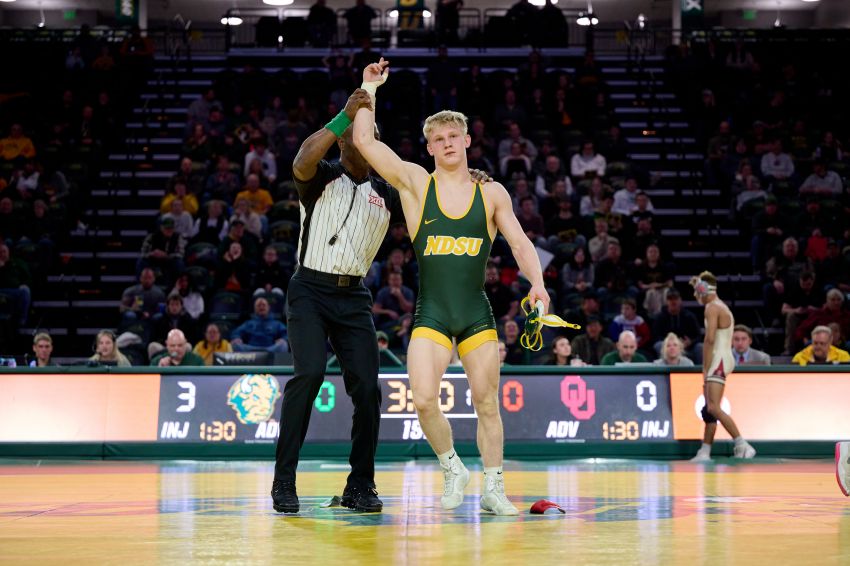 Cantonâ€™s Kellyn March is a man on a mission for NDSU wrestling team 